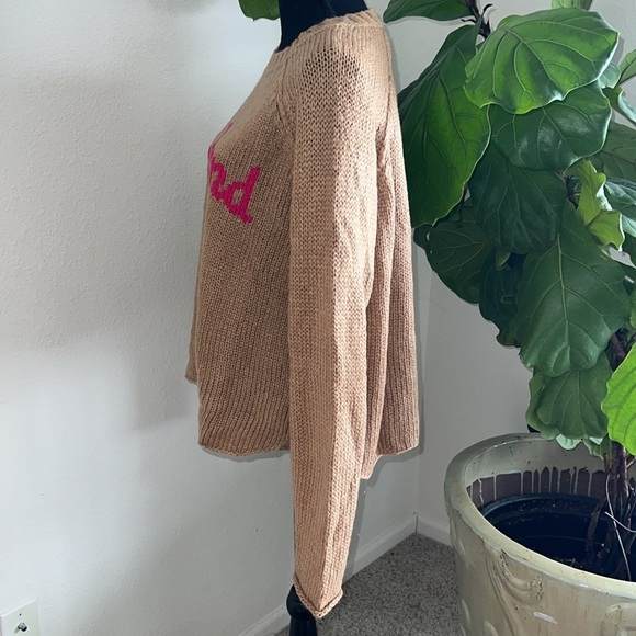 wooden ships WEEKEND Camel Crew Raglan Sweater - Picture 7 of 11